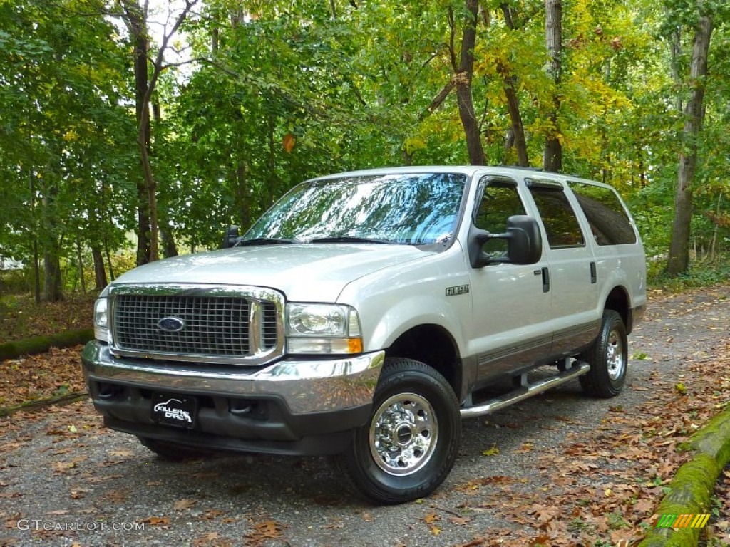 Silver Birch Metallic 2003 Ford Excursion XLT 4x4 Exterior Photo #57321442