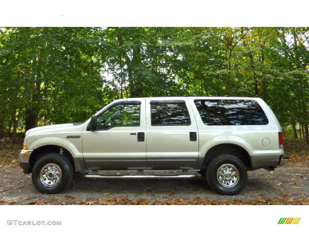 Silver Birch Metallic 2003 Ford Excursion XLT 4x4 Exterior Photo #57321451
