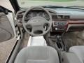 Dark Slate Gray 2001 Chrysler Sebring LX Convertible Dashboard