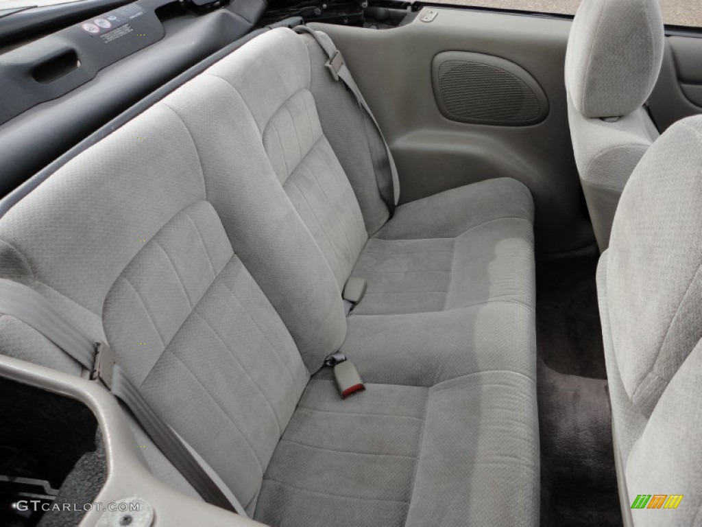 2001 Chrysler Sebring LX Convertible Interior Color Photos
