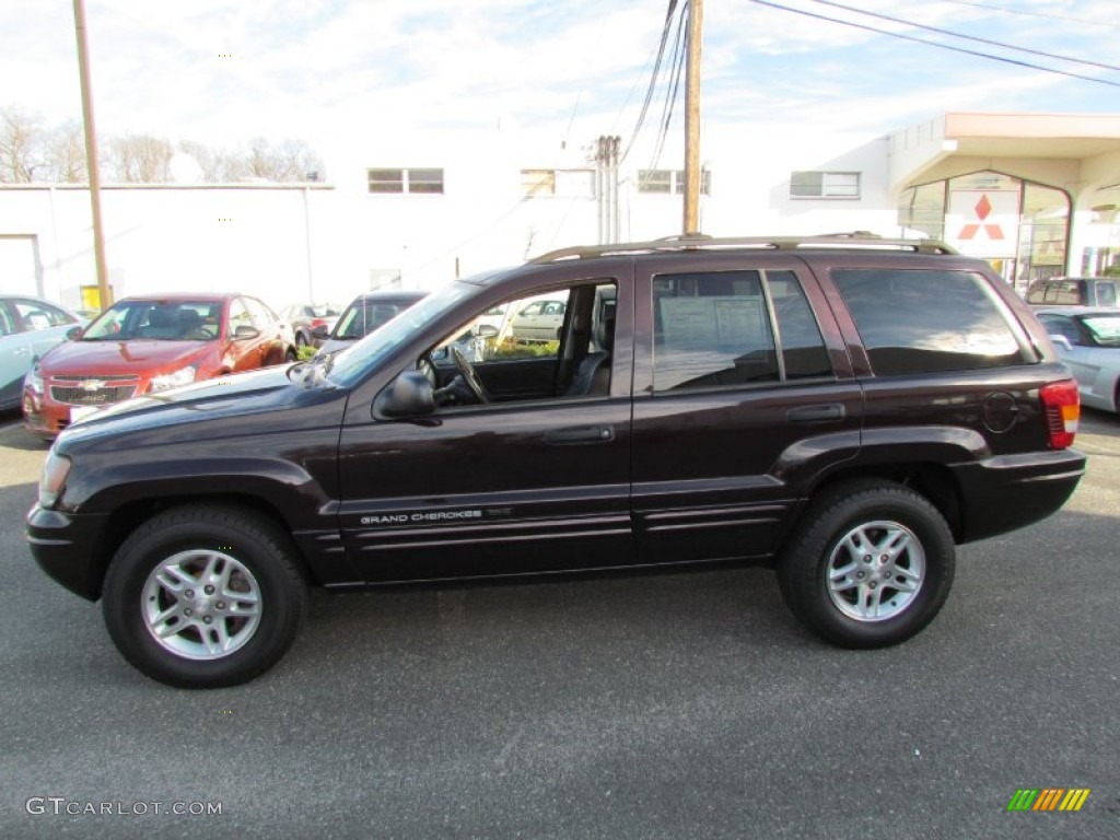 Deep Lava Red Metallic 2004 Jeep Grand Cherokee Laredo 4x4 Exterior Photo #57322141