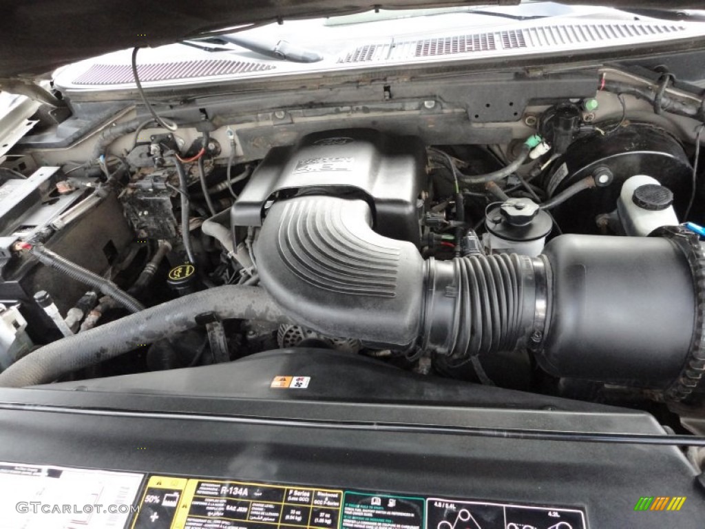 2001 Ford F150 XLT SuperCrew 4.6 Liter SOHC 16-Valve Triton V8 Engine Photo #57322504