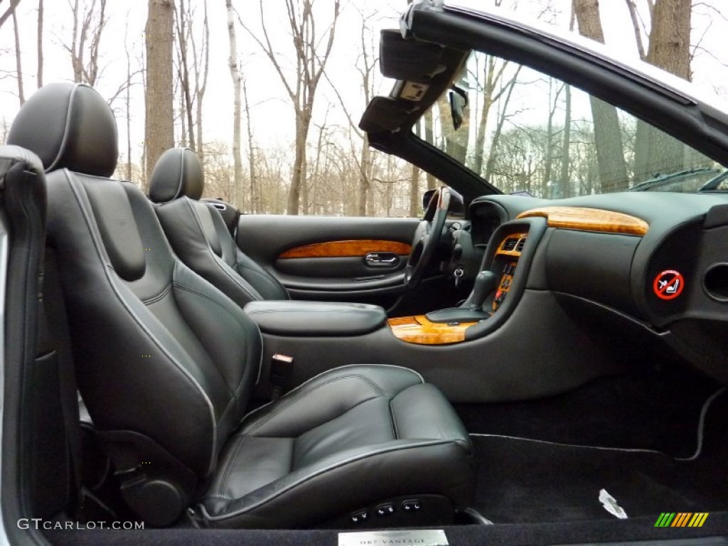 2002 DB7 Vantage Volante - AM Titanium Silver / Black photo #35