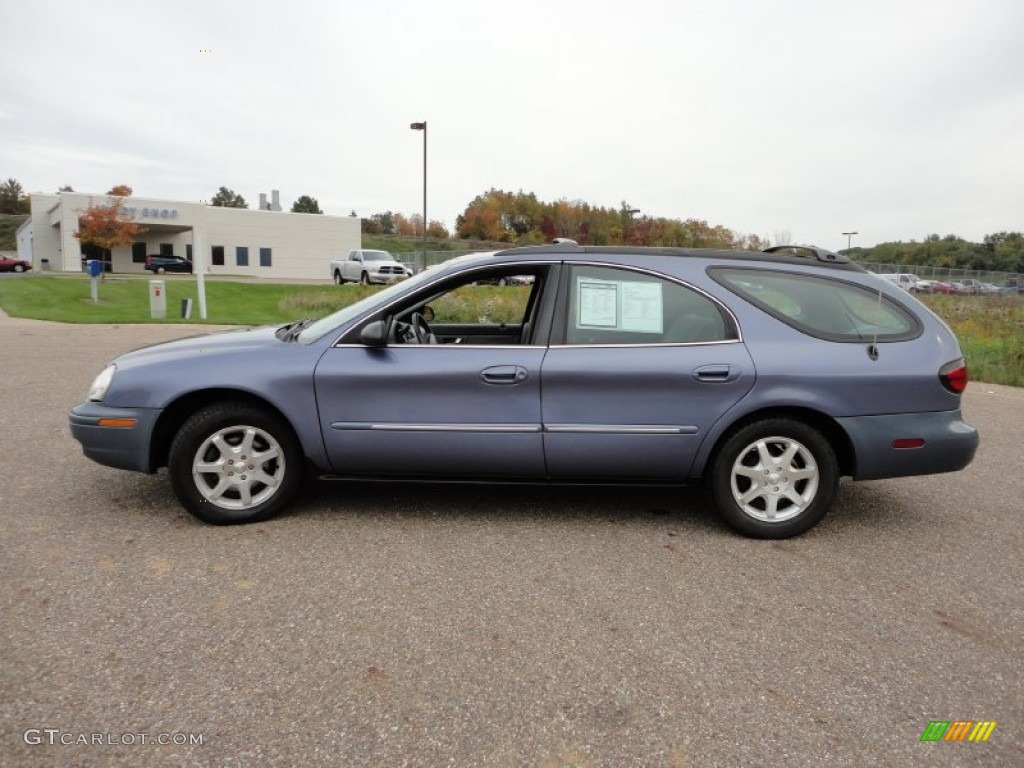 Graphite Blue Metallic 2001 Mercury Sable GS Wagon Exterior Photo #57322651