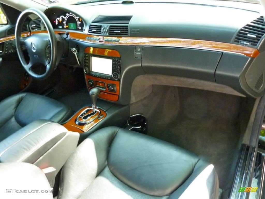 Charcoal Interior 2003 Mercedes-Benz S 430 4Matic Sedan Photo #57322888