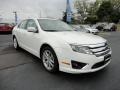 2012 White Suede Ford Fusion SEL  photo #7