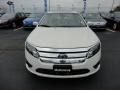 2012 White Suede Ford Fusion SEL  photo #8