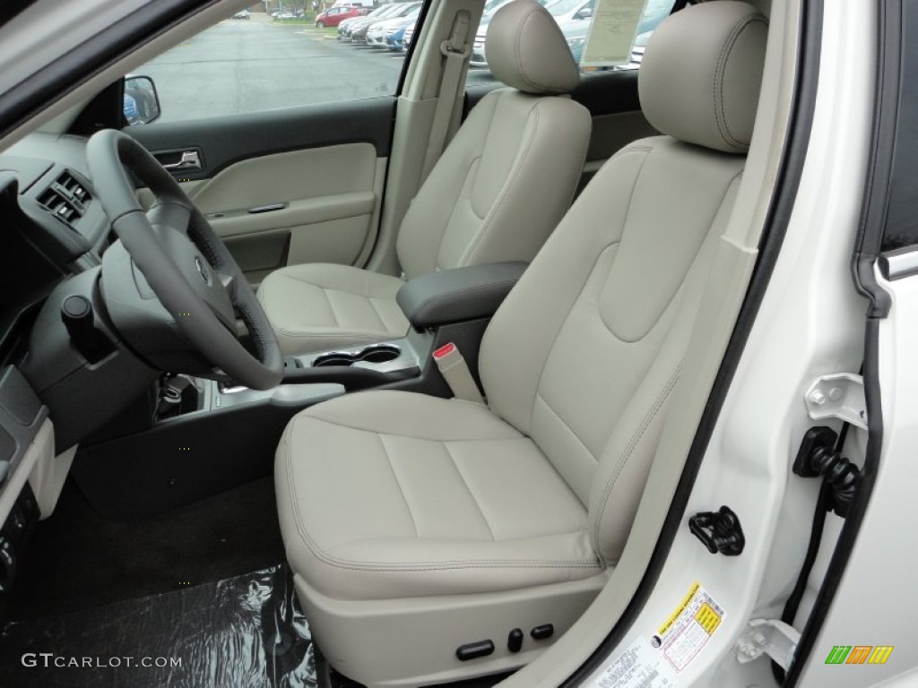 2012 Fusion SEL - White Suede / Medium Light Stone photo #11