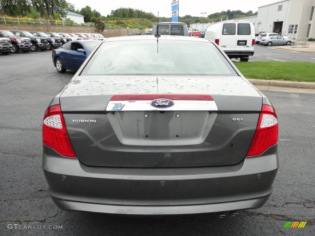 2012 Fusion SEL - Sterling Grey Metallic / Charcoal Black photo #4