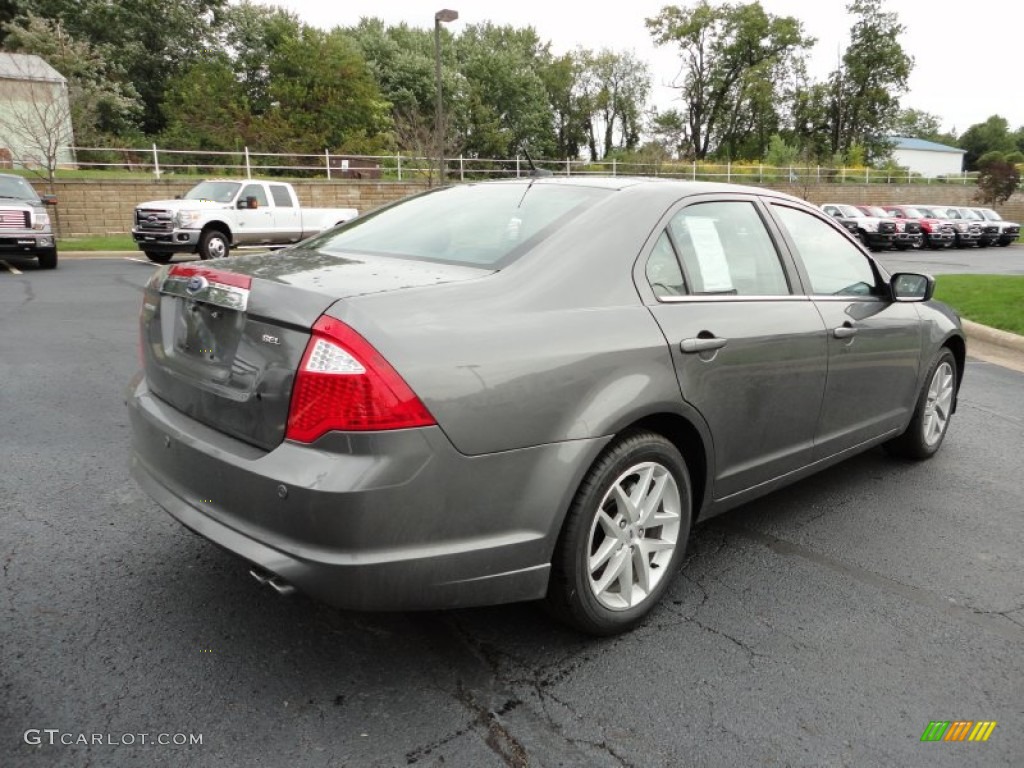 2012 Fusion SEL - Sterling Grey Metallic / Charcoal Black photo #5