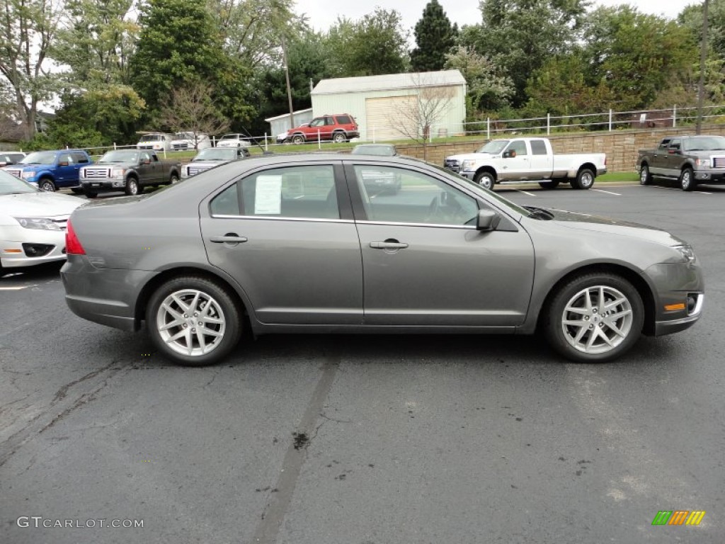 2012 Fusion SEL - Sterling Grey Metallic / Charcoal Black photo #6