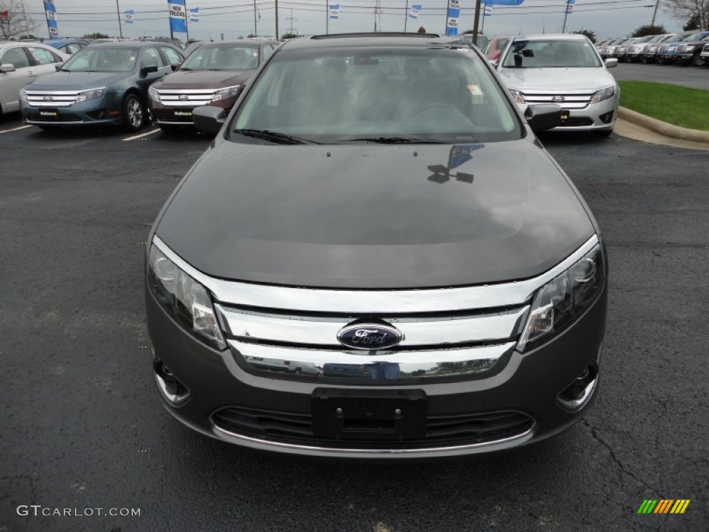 2012 Fusion SEL - Sterling Grey Metallic / Charcoal Black photo #8
