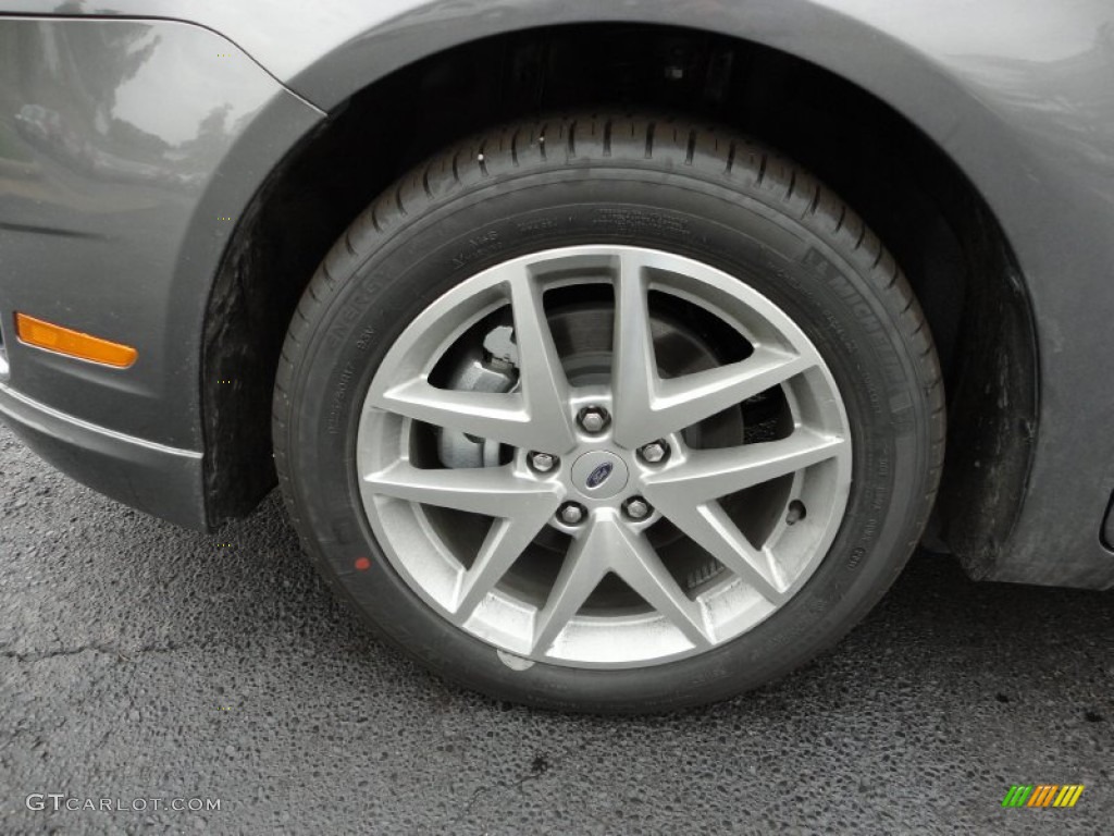 2012 Fusion SEL - Sterling Grey Metallic / Charcoal Black photo #9