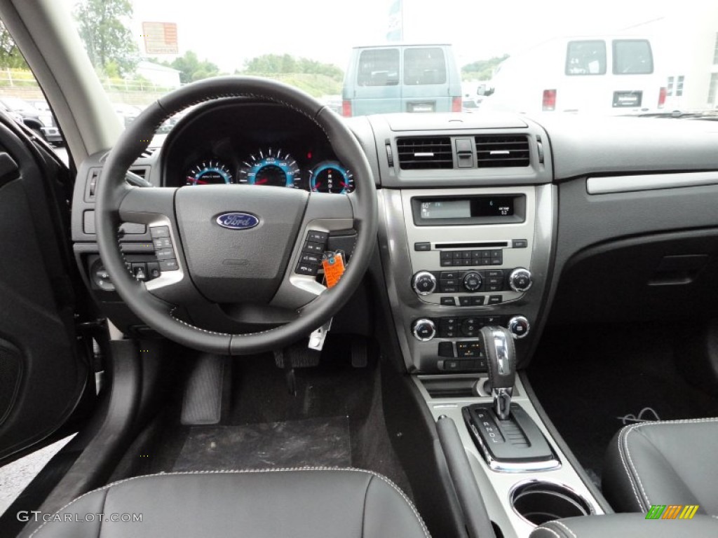 2012 Fusion SEL - Sterling Grey Metallic / Charcoal Black photo #13