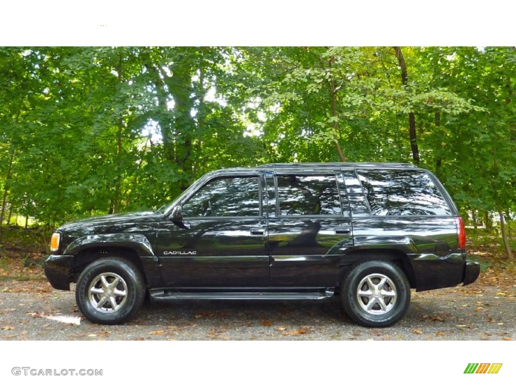 Sable Black 2000 Cadillac Escalade 4WD Exterior Photo #57323614