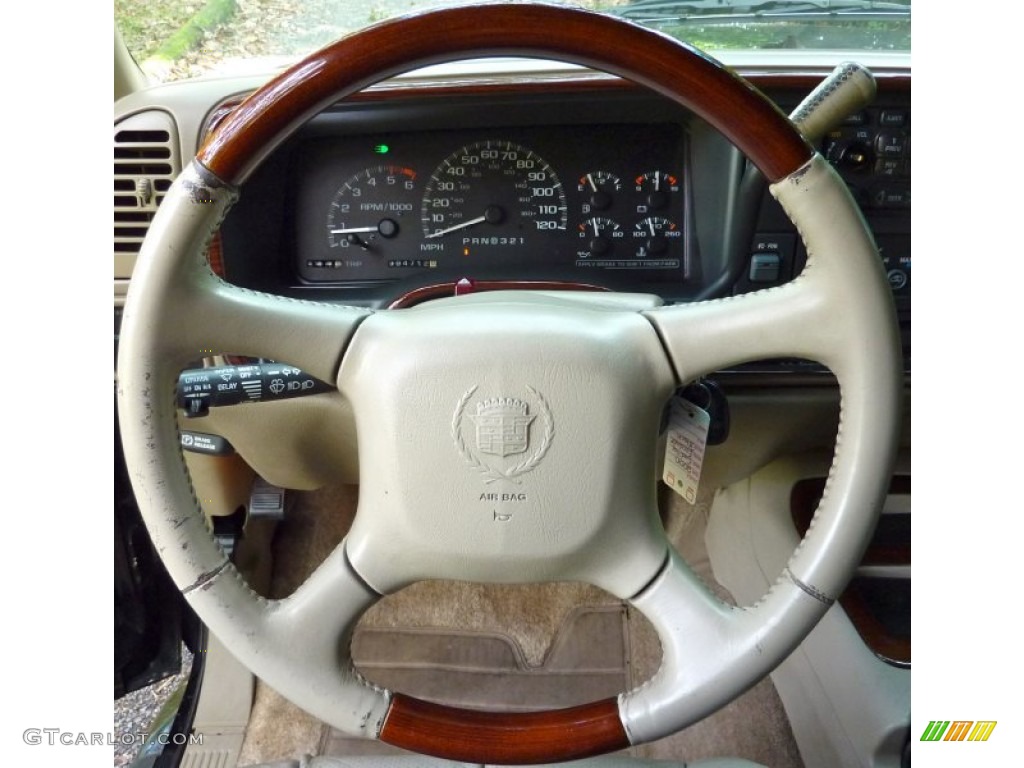 2000 Cadillac Escalade 4WD Neutral Shale Steering Wheel Photo #57323713