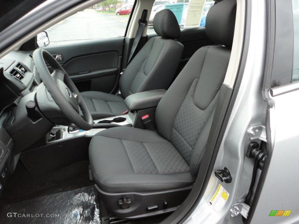 Charcoal Black Interior 2012 Ford Fusion SE V6 Photo #57323803