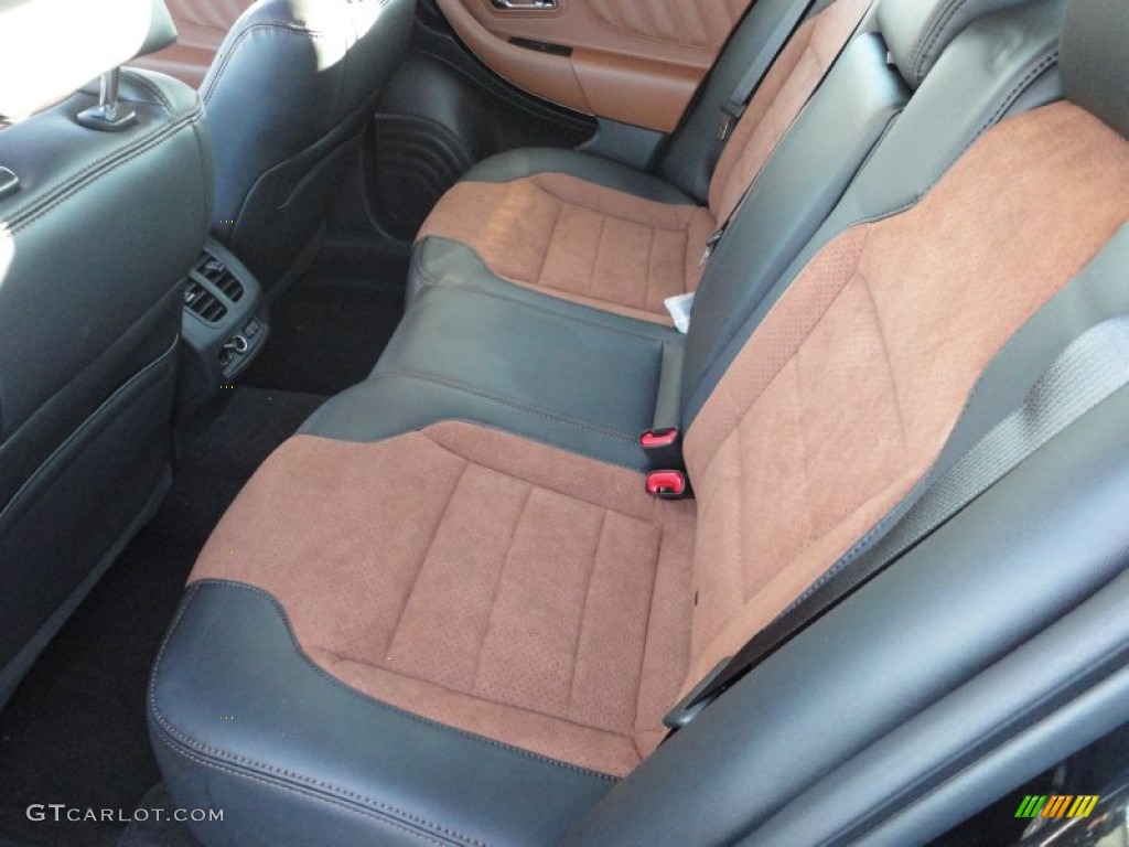 Charcoal Black/Umber Brown Interior 2012 Ford Taurus SHO AWD Photo #57324148