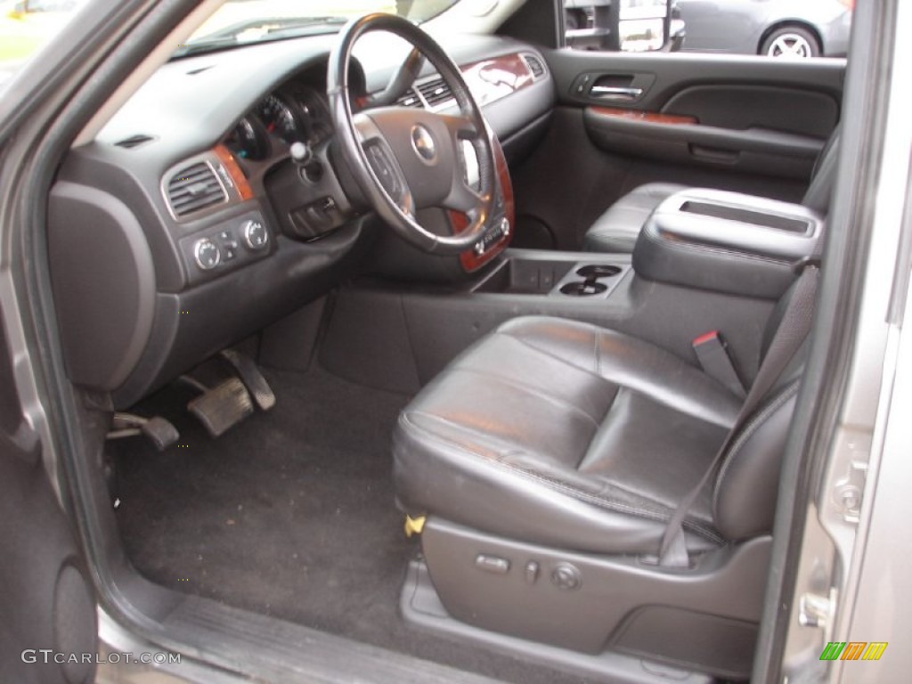 2007 Silverado 1500 LTZ Crew Cab 4x4 - Graystone Metallic / Ebony Black photo #11