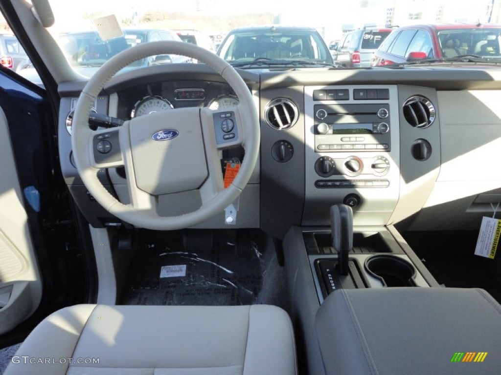 2012 Ford Expedition XLT 4x4 Stone Dashboard Photo #57324883