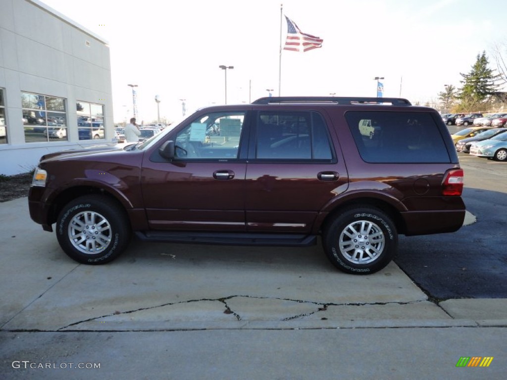 Autumn Red Metallic 2012 Ford Expedition XLT 4x4 Exterior Photo #57325144