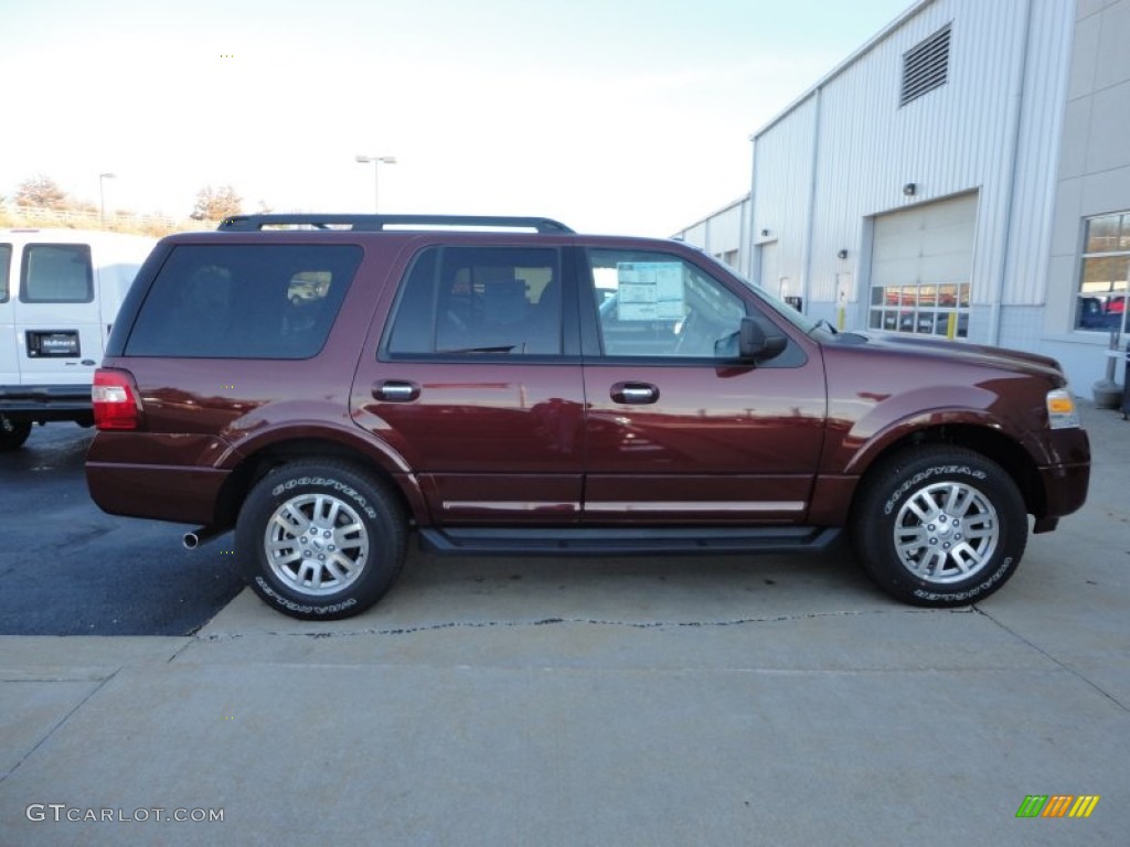 Autumn Red Metallic 2012 Ford Expedition XLT 4x4 Exterior Photo #57325180