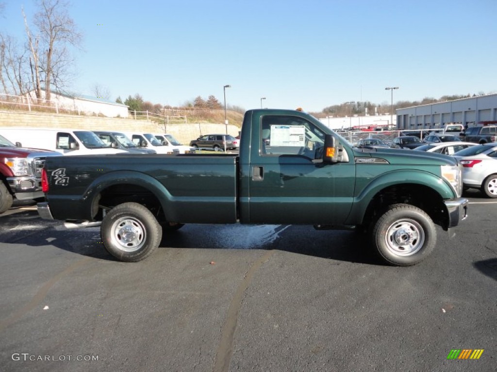 Forest green ford f250 #6