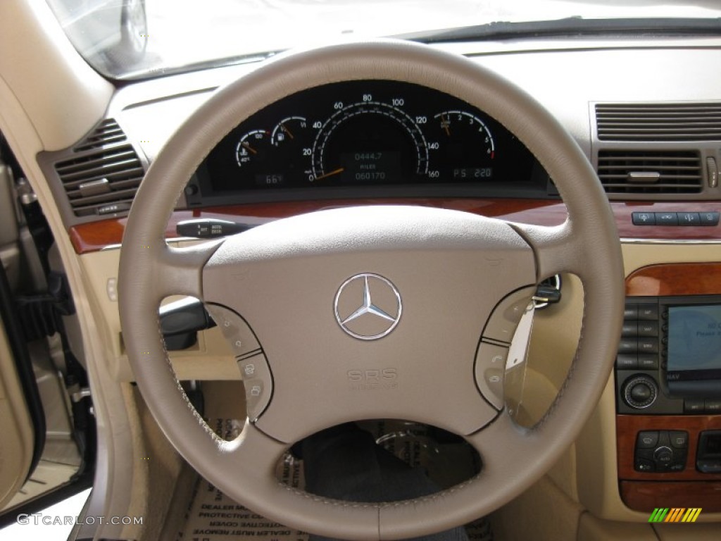 2005 Mercedes-Benz S 430 Sedan Steering Wheel Photos