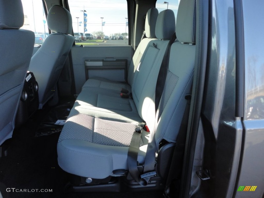 2012 F250 Super Duty XLT Crew Cab 4x4 - Sterling Grey Metallic / Steel photo #11
