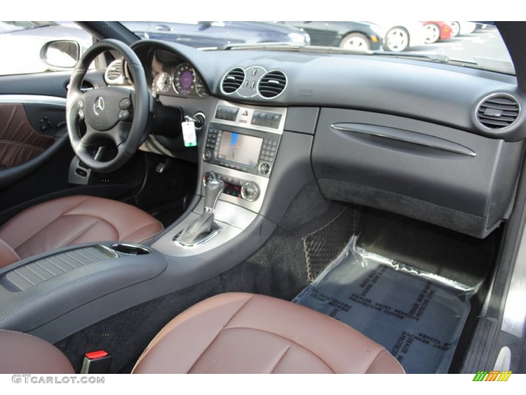 Tobacco Brown Interior 2009 Mercedes-Benz CLK 350 Grand Edition Coupe Photo #57326182