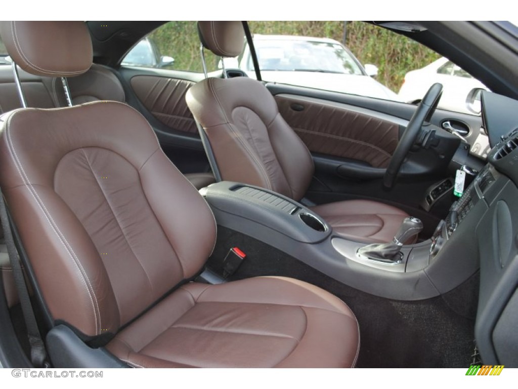 Tobacco Brown Interior 2009 Mercedes-Benz CLK 350 Grand Edition Coupe Photo #57326191