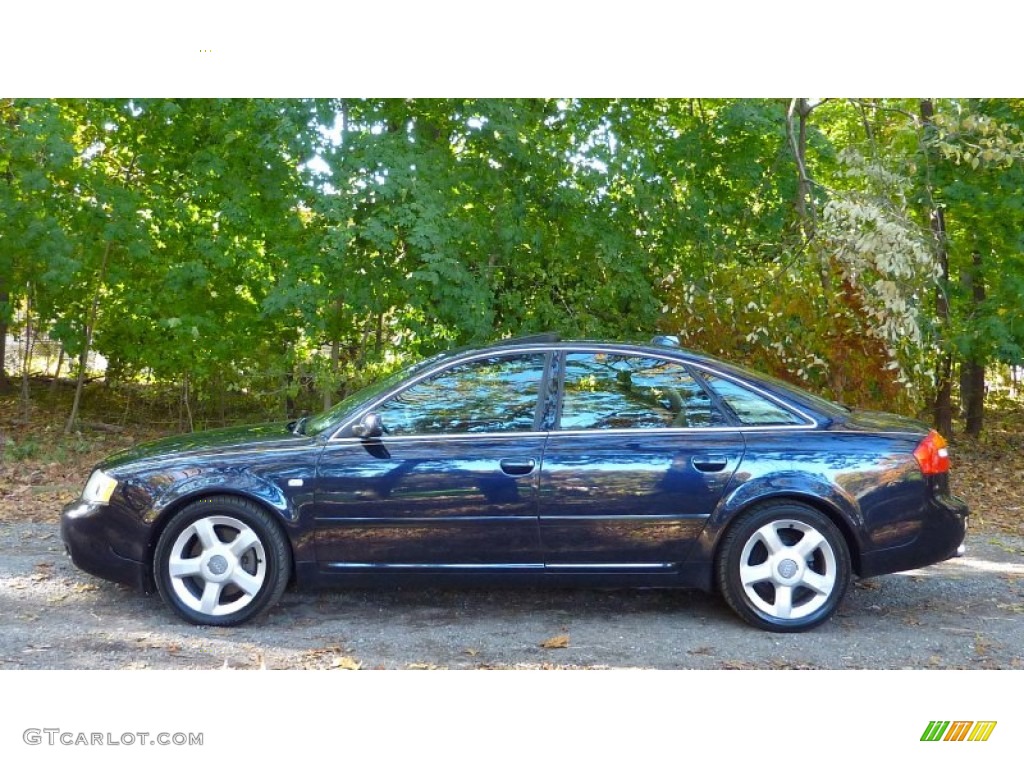 Night Blue Pearl Effect 2004 Audi A6 2.7T quattro Sedan Exterior Photo #57326587