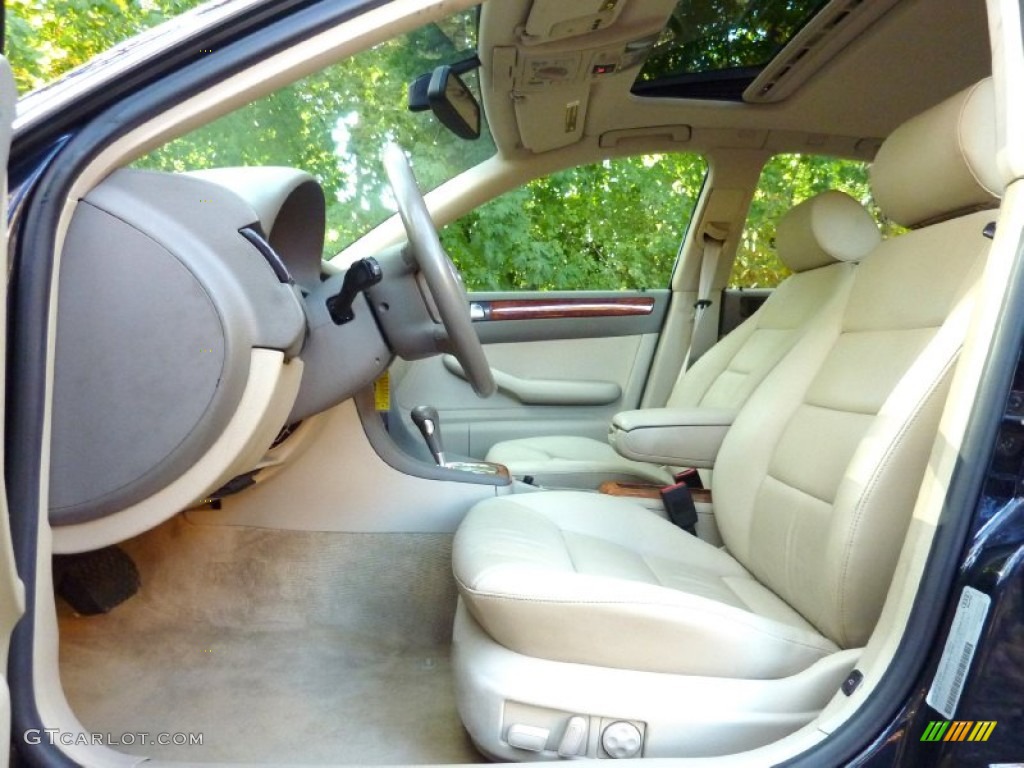 Beige Interior 2004 Audi A6 2.7T quattro Sedan Photo #57326659