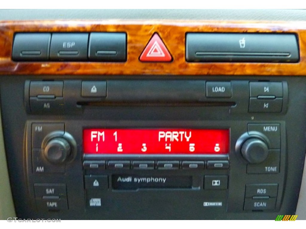 2004 Audi A6 2.7T quattro Sedan Audio System Photo #57326698