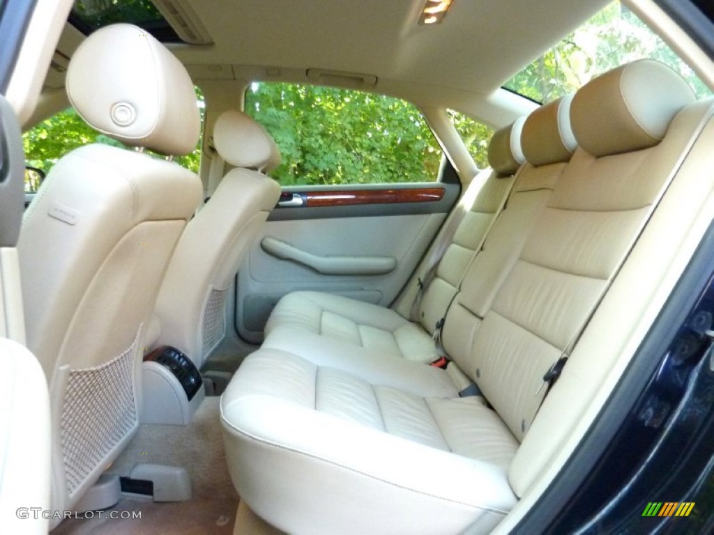 Beige Interior 2004 Audi A6 2.7T quattro Sedan Photo #57326758