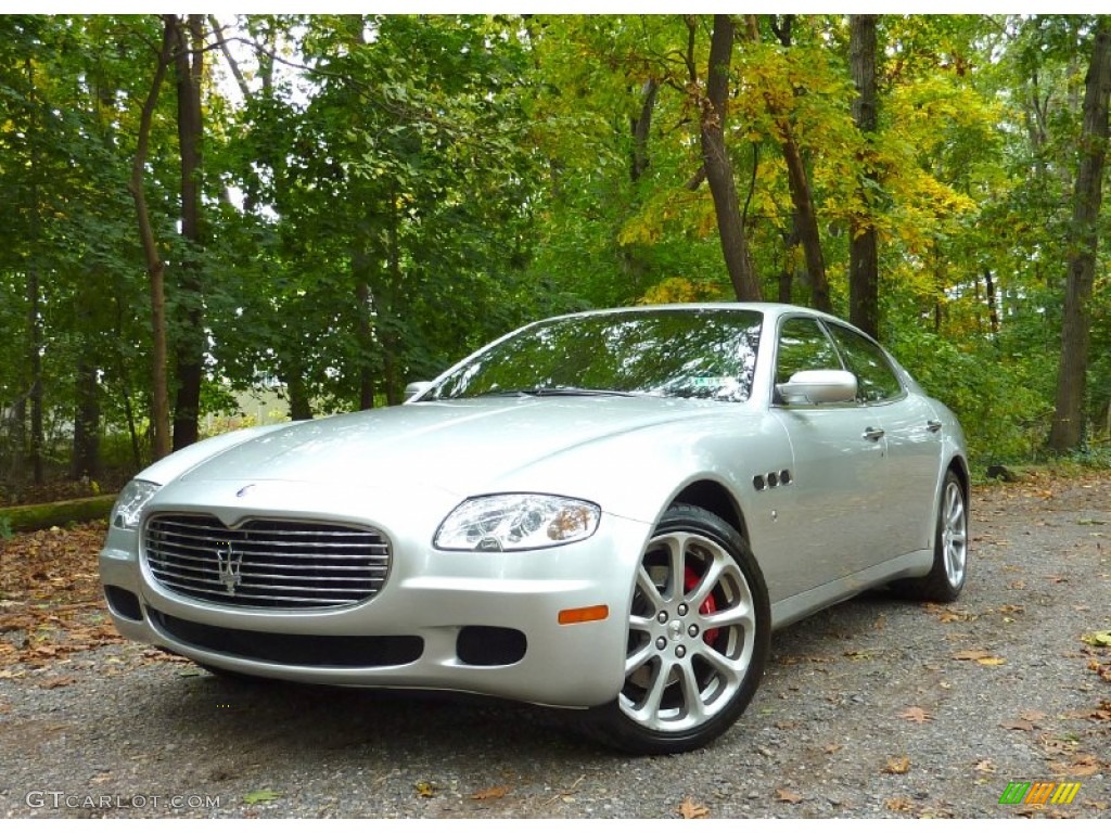 2006 Quattroporte  - Grigio Touring Metallic (Silver) / Nero photo #3