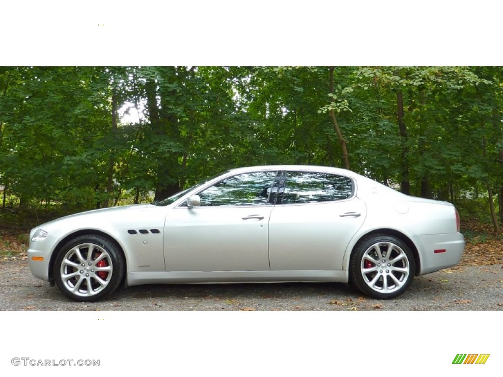 2006 Quattroporte  - Grigio Touring Metallic (Silver) / Nero photo #4