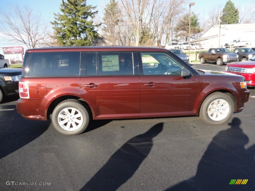 2012 Flex SE - Cinnamon Metallic / Charcoal Black photo #6