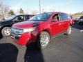 2012 Red Candy Metallic Ford Edge SEL EcoBoost  photo #1