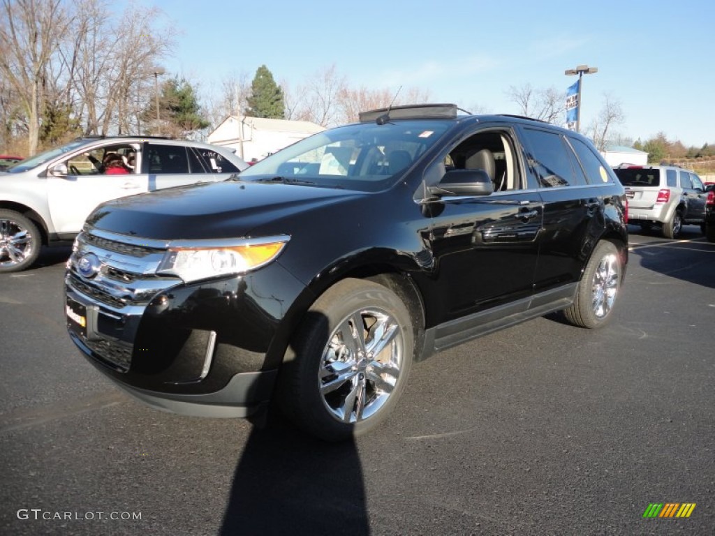 2012 Edge Limited EcoBoost - Black / Charcoal Black photo #1