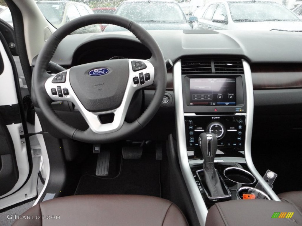 2012 Ford Edge Limited Sienna Dashboard Photo #57327680