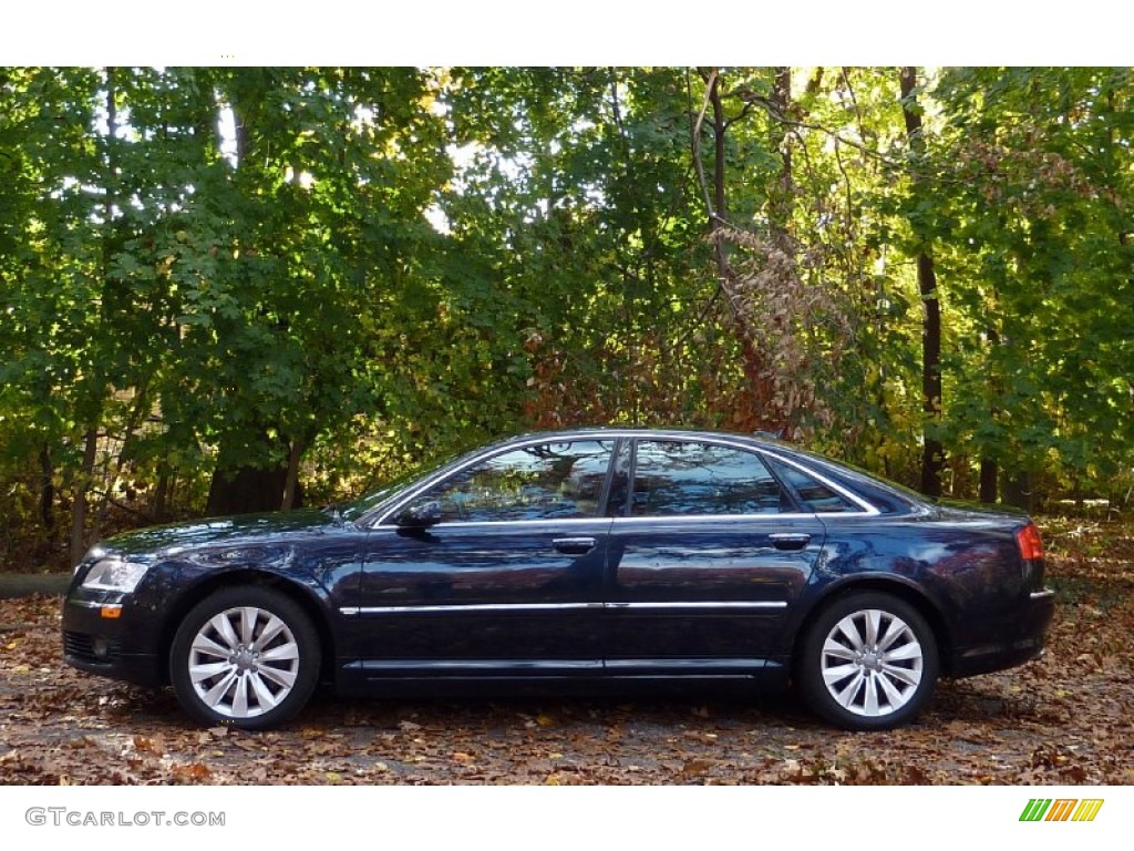 Night Blue Pearl Effect 2006 Audi A8 4.2 quattro Exterior Photo #57327775