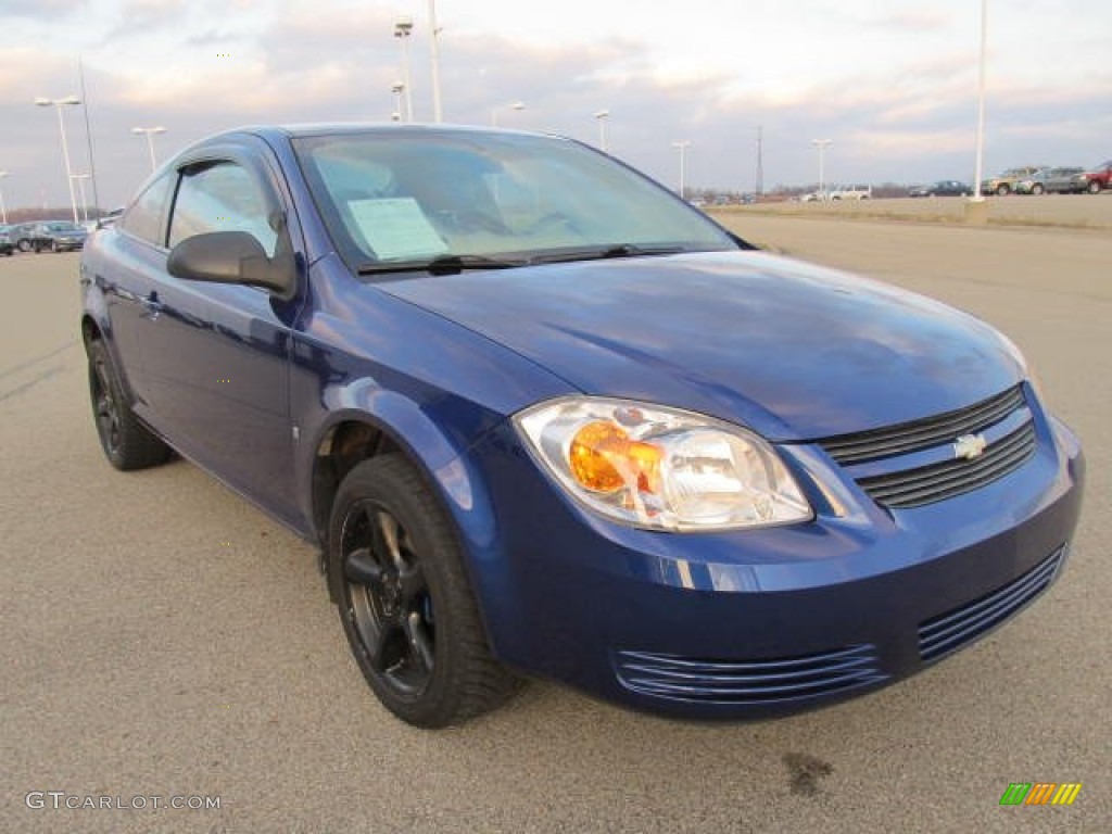 2007 Cobalt LS Coupe - Pace Blue / Gray photo #5