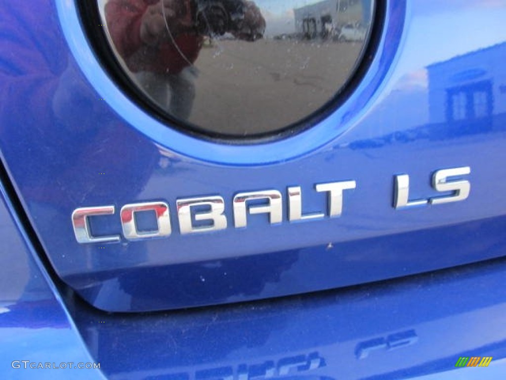 2007 Cobalt LS Coupe - Pace Blue / Gray photo #14