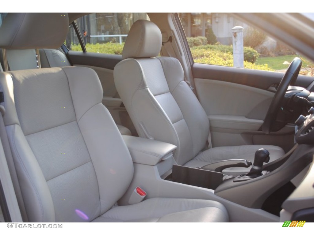 2010 TSX Sedan - Palladium Metallic / Taupe photo #9