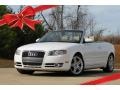 2007 Ibis White Audi A4 2.0T Cabriolet  photo #1