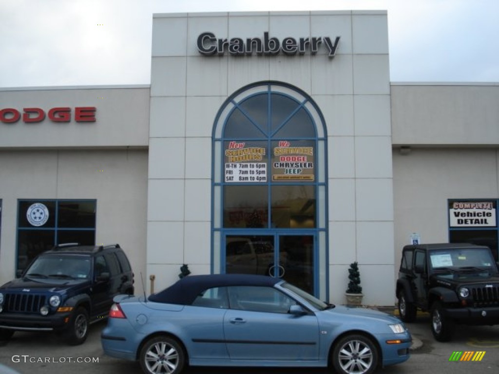 Ice Blue Metallic Saab 9-3