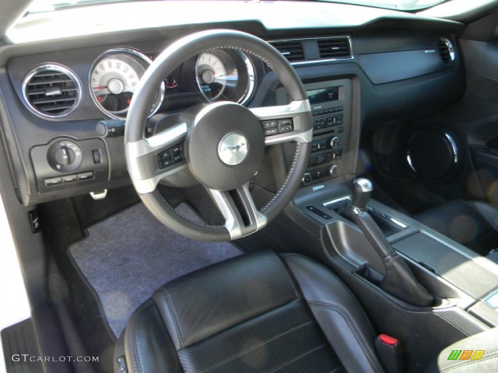 CS Charcoal Black/Carbon Interior 2011 Ford Mustang GT/CS California Special Coupe Photo #57329665