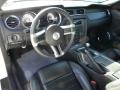 CS Charcoal Black/Carbon 2011 Ford Mustang Interiors