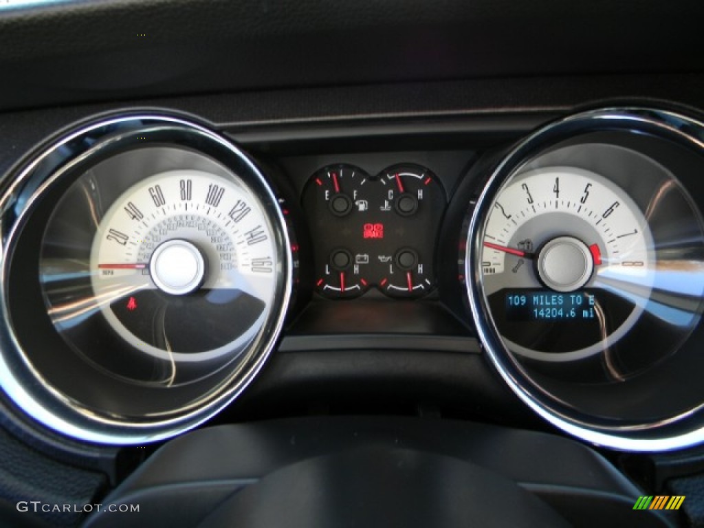 2011 Ford Mustang GT/CS California Special Coupe Gauges Photo #57329680